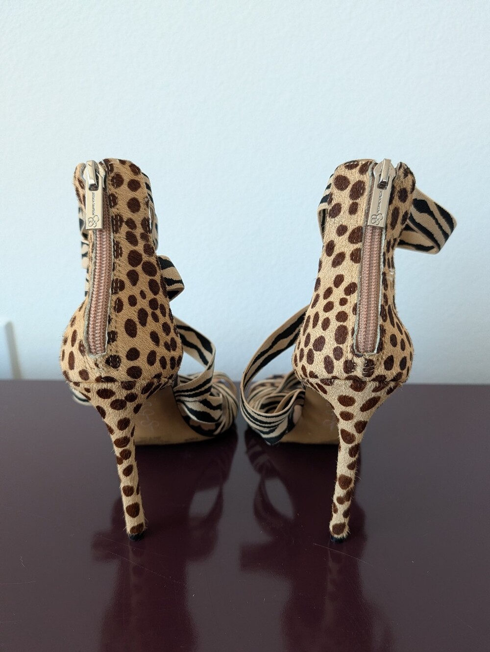 Jessica Simpson Animal Print Heels - Picture 4 of 5